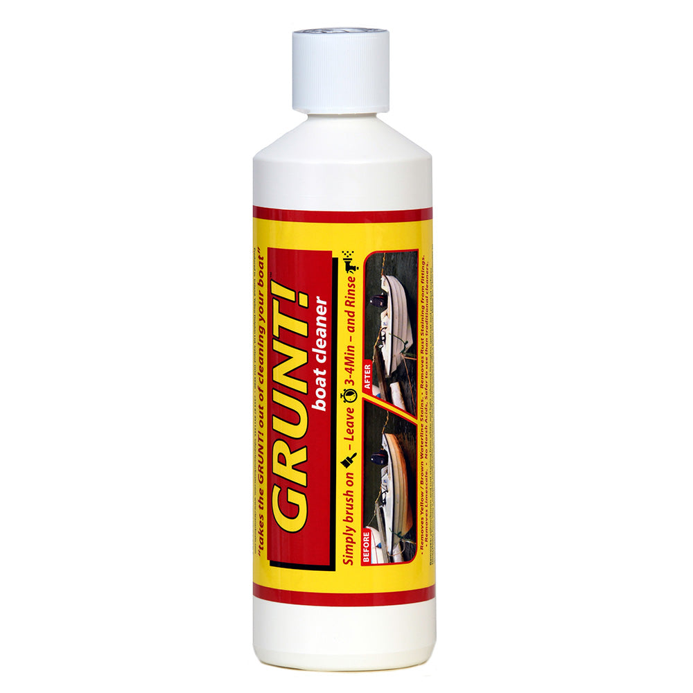 GRUNT 16oz Boat Cleaner Removes Waterline Rust Stains GBC16